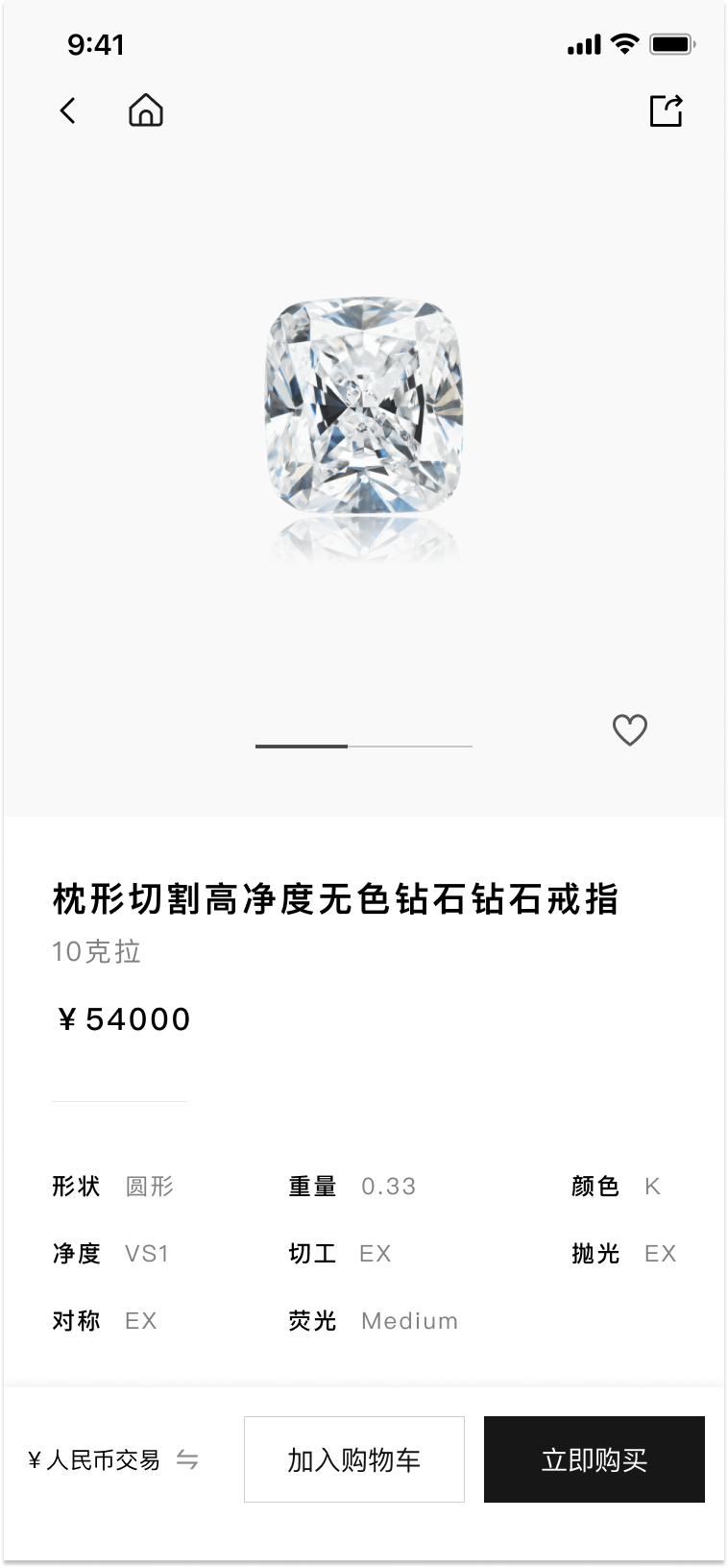 珠宝列表展示